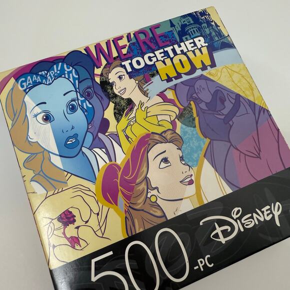 Cardinal Disney 500 Piece Jigsaw Puzzle Beauty & The Beast Belle Ages 9+ New - Picture 4 of 8